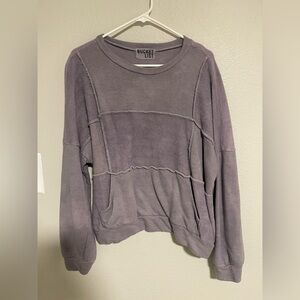 Bucket List women sweatershirt purple top